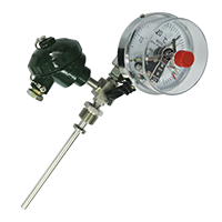 WSS-503帶熱電偶/阻溫度變送器的雙金屬溫度計
